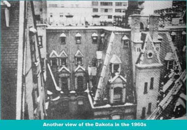 The Dakota in the 1960s. This is a view of the Dakota that most people never get to see. It was taken for a book about the history of the luxury apartment building.
